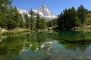 Blue Lake Breuil Cervi